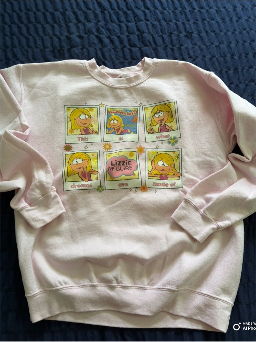 Lizzie McGuire - Pink Graphic Sweatshirt